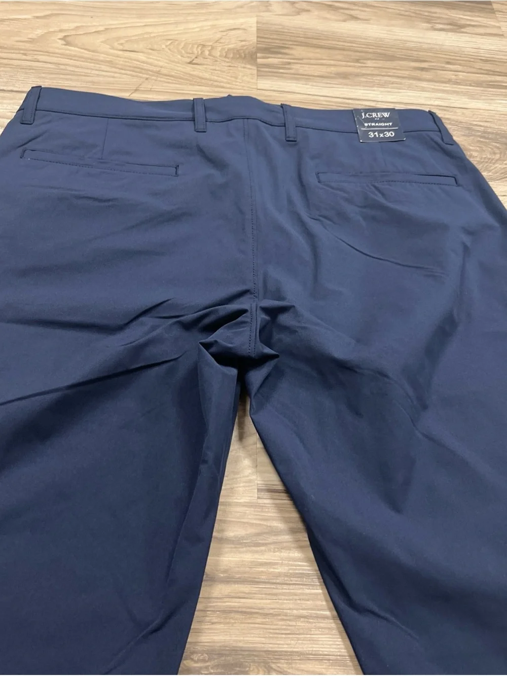 J.CREW Straight-fit Tech Chino Pant Casual Preppy Navy Men’s 31x30 CG391 NWT $98